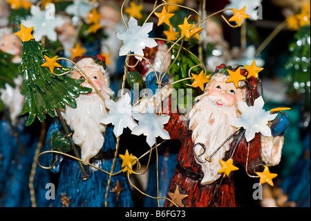 Motive aus einer Weihnachts-Markt in einer deutschen Stadt Stockfoto