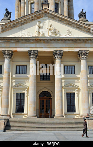 Deutscher Dom, Deutscher Dom am Gendarmenmarkt Square, Berlin, Deutschland, Europa Stockfoto