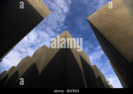 Holocaust Memorial, Berlin Mitte, Deutschland, Europa Stockfoto