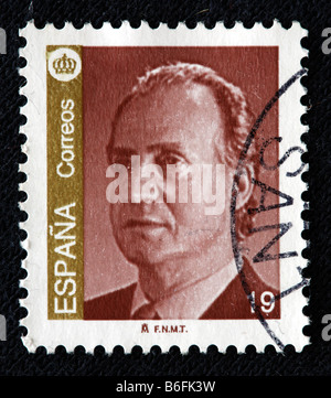 König Juan Carlos i. von Spanien (1975, präsentieren), Briefmarke, Spanien Stockfoto