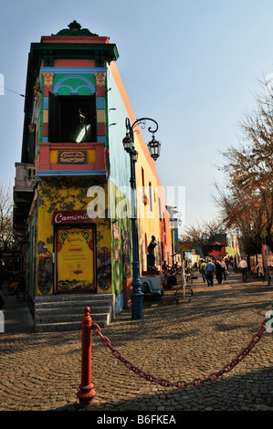 Dock-Bereich La Boca, Buenos Aires, Argentinien, Südamerika Stockfoto