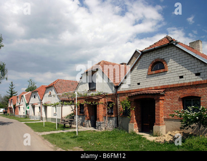 Wein-Keller in Sudomìøice, Hodonin Bezirk, Südmähren, Tschechische Republik, Europa Stockfoto