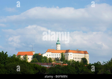 Mikulov, Breclav Viertel, Süd-Mähren, Tschechische Republik, Europa Stockfoto