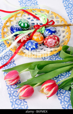 Ostern-Einstellung Stockfoto