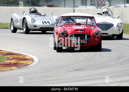 Kohler International Challenge 2008 mit Brian Redman, präsentiert von FORD Stockfoto