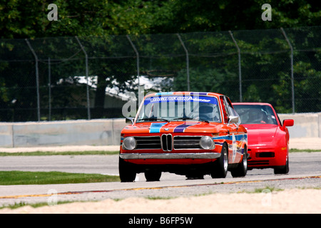 Vintage Racing Road America Kohler internationale Herausforderung Stockfoto