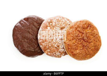 Verschiedene Lebkuchen, Privatbraueren Stockfoto