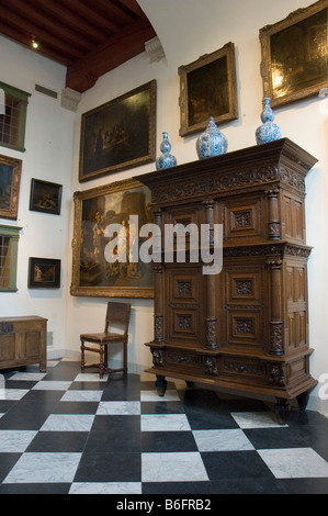 Niederlande Noord-Holland Amsterdam Rembrandthaus das Rembrandt Haus Museum - Eingangshalle Stockfoto