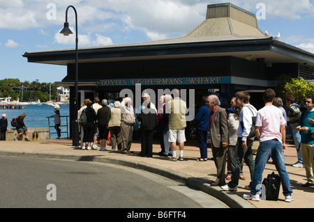 Doyles Restaurant in Watsons Bay in Sydney Stockfoto