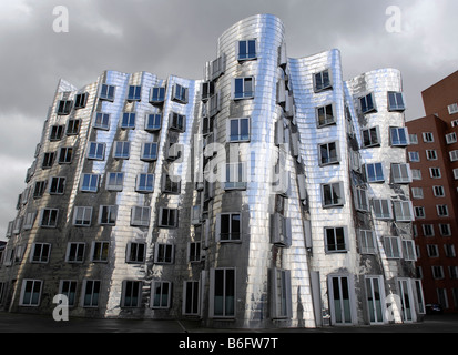 Zollhoff Architektur Frank O Gehry Düsseldorf Deutschland Stockfoto