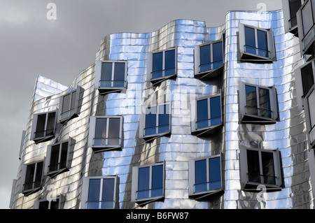 Zollhoff Architektur Frank O Gehry Düsseldorf Deutschland Stockfoto