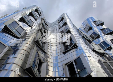 Zollhoff Architektur Frank O Gehry Düsseldorf Deutschland Stockfoto