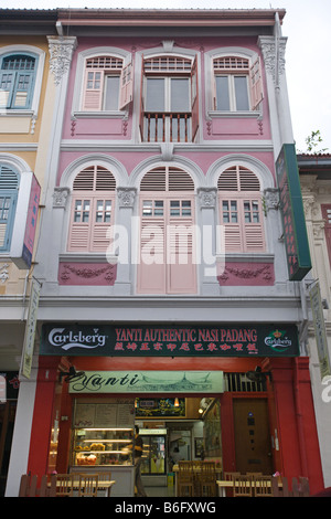 Erbe Shoptlot in Chinatown, Singapur Stockfoto