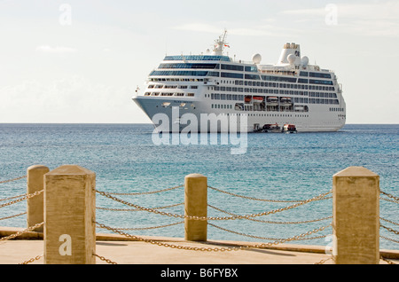 Vor Anker. Stockfoto