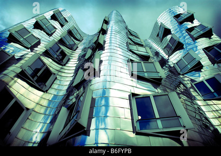 Zollhoff Architektur Frank O Gehry Düsseldorf Deutschland Stockfoto