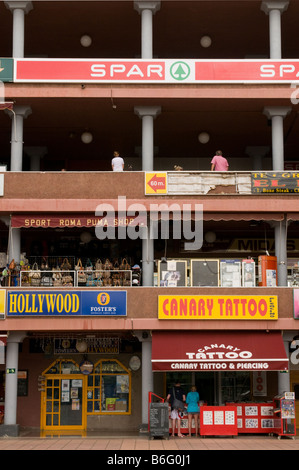 Kommerzielle Zentrum Yumbo Playa del Ingles Gran Canaria Kanaren Spanien Stockfoto