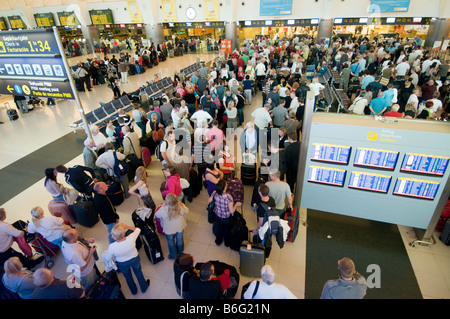 Internationaler Flughafen Las Palmas, Gran Canaria, Spanien. Stockfoto