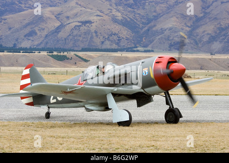 Lawotschkin La-9 russische Jagdflugzeug Stockfoto