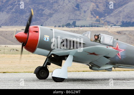 Lawotschkin La-9 russische Jagdflugzeug Stockfoto