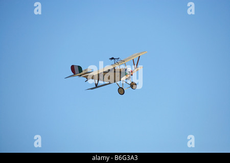 Nieuport 11-Doppeldecker Stockfoto