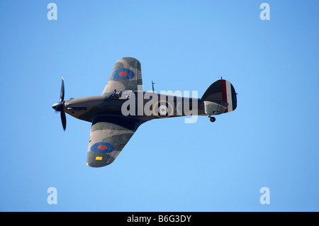 Hawker Hurricane britischen und Alliierten des zweiten Weltkriegs Jagdflugzeug Stockfoto