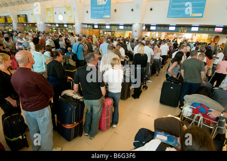 Internationaler Flughafen Las Palmas, Gran Canaria, Spanien. Stockfoto