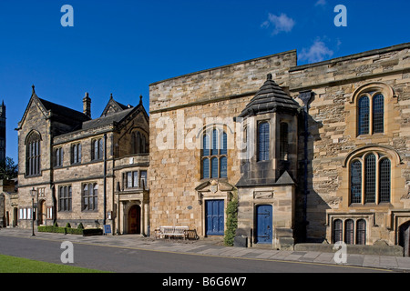 Gebäude der Universität Durham Palace Square Durhamshire UK Großbritannien Stockfoto