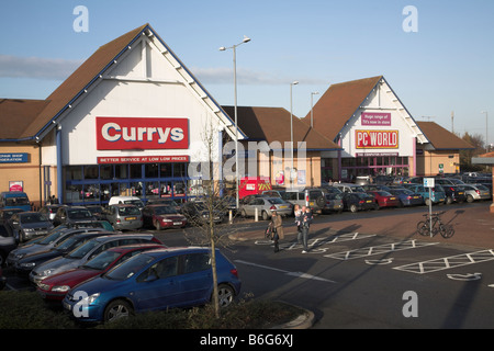 PC World Supermarkt Copdock Ipswich Suffolk England Stockfoto