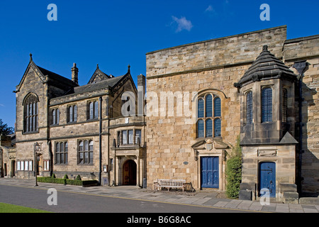 Gebäude der Universität Durham Palace Square Durhamshire UK Großbritannien Stockfoto