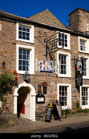 Kings Arms Hotel Askrigg Wensleydale Yorkshire England Stockfoto