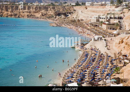 Blick auf Küste in Sharm El Sheikh Sinai Ägypten Stockfoto