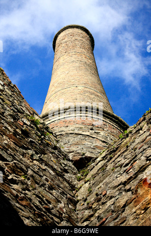 Motor Haus Schornstein Stockfoto