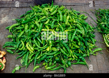 Markt in der alten Stadt Lijiang Yunnan Provinz China Asien Stockfoto