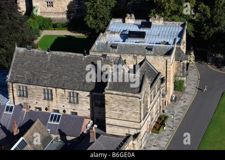 Gebäude der Universität Durham Palace Square Durhamshire UK Großbritannien Stockfoto