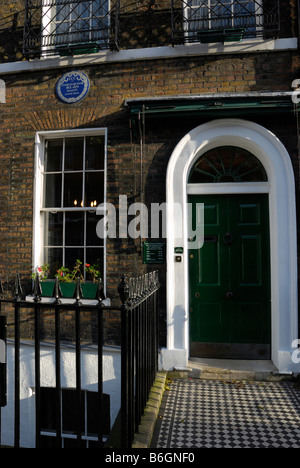 Charles Dickens Museum in Doughty Street London England Stockfoto