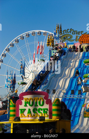 Winter-Wunderland im Hyde Park London England Stockfoto