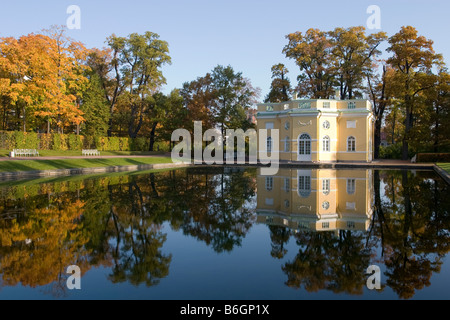 Catherine Park, Zarskoje Selo, Puschkin, Sankt-Petersburg, Russland. Stockfoto