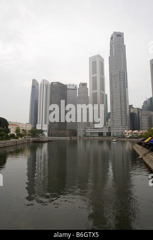 Central Business District, Singapur Stockfoto