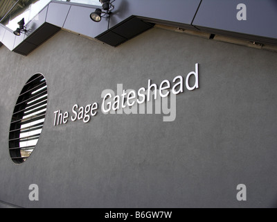 Der Salbei Music Centre befindet sich in Gateshead, Tyne and Wear Stockfoto