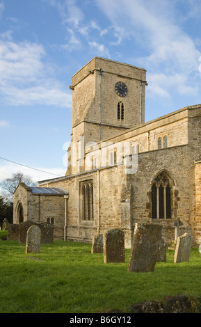 Pfarrkirche St. Mary niedriger Heyford-Oxfordshire-England-UK Stockfoto