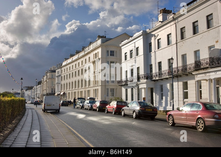 Der Halbmond, Filey, East Yorkshire Stockfoto