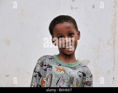 Junge in Mombasa Stockfoto