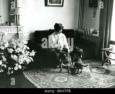 FRANCOISE SAGAN französischer Schriftsteller im Jahre 1954 Stockfoto