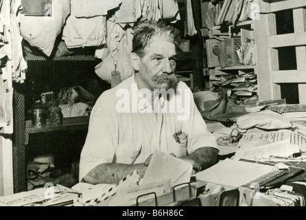 ALBERT SCHWEITZER elsässischen medizinischer Missionar und Philosoph in Lambarene Stockfoto