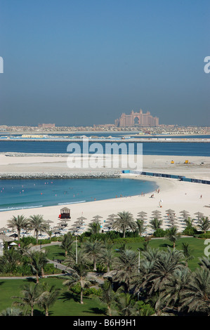 Atlantis Hotel, Palm, Jumeirah, Dubai, Vereinigte Arabische Emirate, Golfregion, Nahost Stockfoto