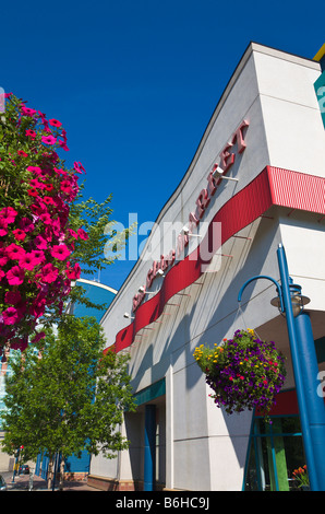 Eau Claire Markt Calgary Kanada Stockfoto