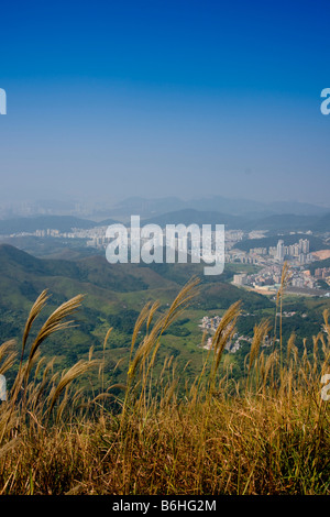 Asien China Hong Kong Hk Ansicht Stockfoto