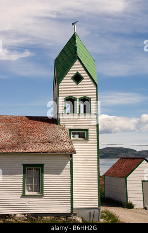 Mährische Kirche Nain, Labrador, Kanada Stockfoto