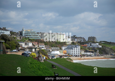 Ansicht von Ventnor auf der Isle Of Wight Stockfoto