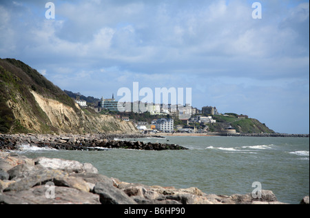 Ansicht von Ventnor auf der Isle Of Wight Stockfoto